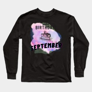 Birthday September # 9 Long Sleeve T-Shirt